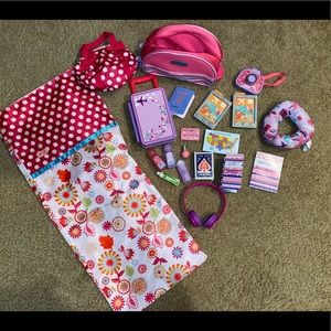 American Girl 18” doll travel set